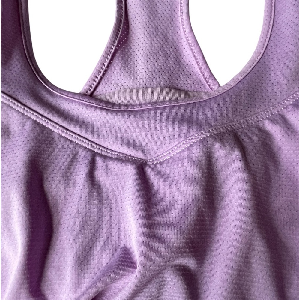 Fabletics Ashlyn Ruffle Tank, Lavender, Medium? - Picture 4 of 10